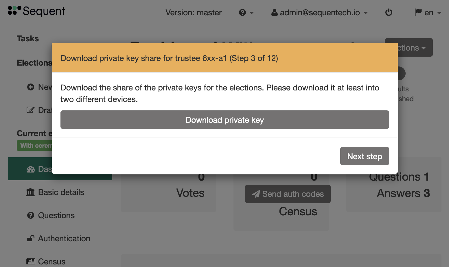 Keys Distribution Ceremony Download